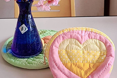 ハートのミニポーチ